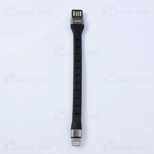 کابل لایتنبنگ آیفون LDNIO TPE Bracelet LS50 Lightning 15cm