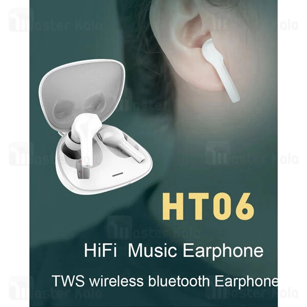 ﻿هندزفری بلوتوث Lenovo HT06 True Wireless AptX Bluetooth Earbuds