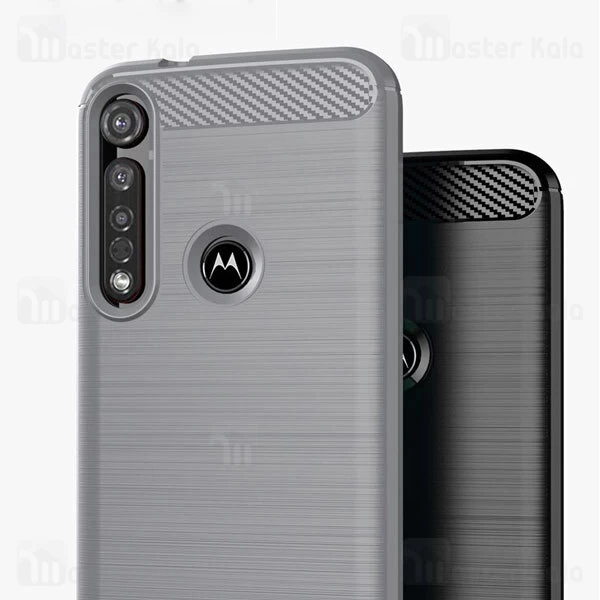  قاب محافظ ژله ای موتورولا Motorola Moto G8 Plus / One Vision Plus Fiber Carbon Rugged Armor Case