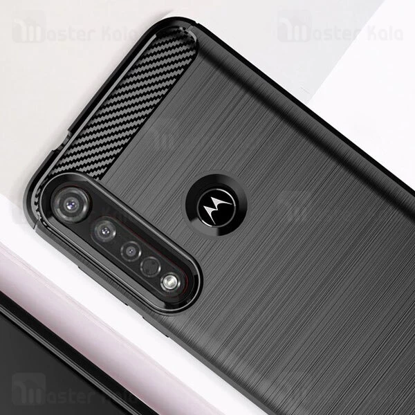  قاب محافظ ژله ای موتورولا Motorola Moto G8 Plus / One Vision Plus Fiber Carbon Rugged Armor Case