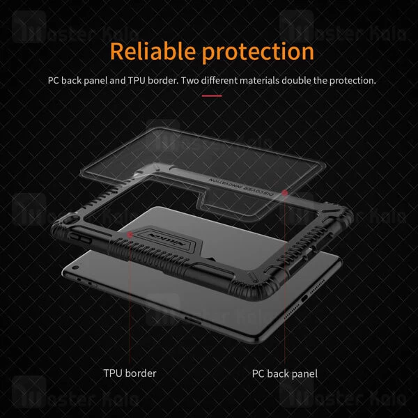 کیف چرمی Nillkin Bumper Leather Cover for Apple iPad Mini 4 / iPad Mini 2019