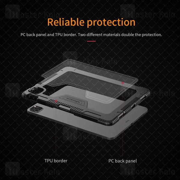 کیف چرمی Nillkin Bumper Leather Cover for Apple iPad Pro 11 2020