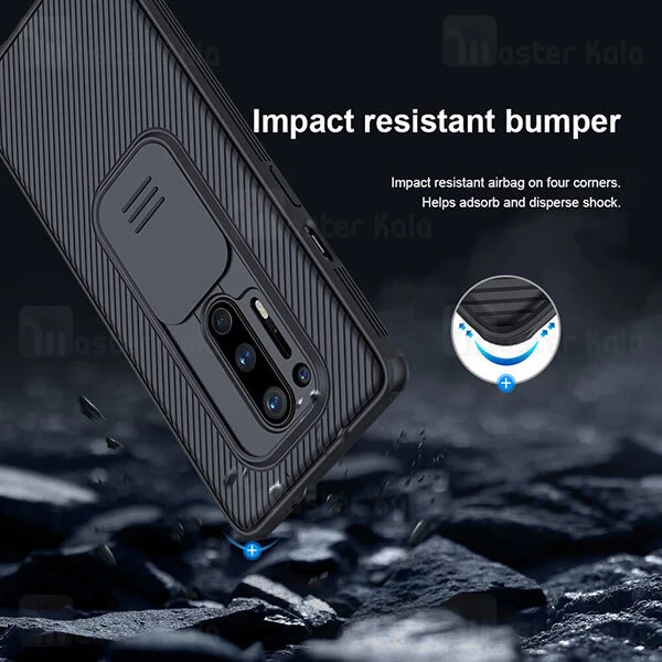 قاب محافظ نیلکین وانپلاس OnePlus 8 Pro Nillkin CamShield Pro Case دارای محافظ دوربین