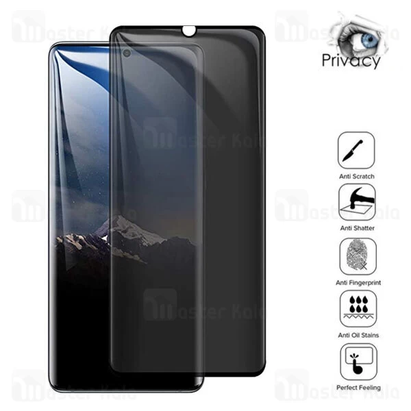 محافظ صفحه حریم شخصی نانو سرامیک تمام صفحه و تمام چسب Samsung Galaxy S20 Privacy