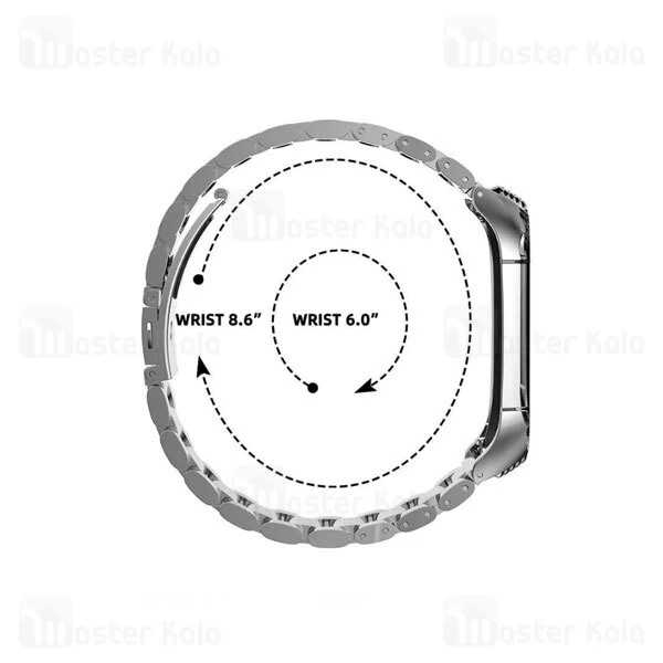 بند فلزی دستبند سلامتی شیائومی Xiaomi Mi Band 5 / 6 One Bead Wrist Strap