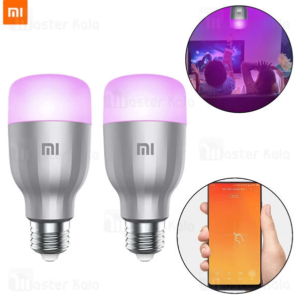 لامپ هوشمند Xiaomi Mi LED Smart Light Bulb E27 MJDP02YL 2-Pack
