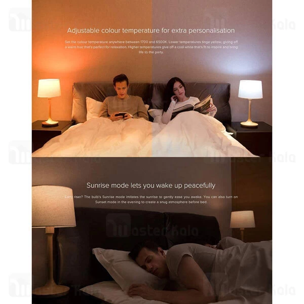 لامپ هوشمند Xiaomi Mi LED Smart Light Bulb E27 MJDP02YL 2-Pack