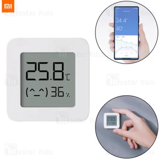 دماسنج و رطوبت سنج شیائومی Xiaomi Mi Temperature and Humidity Monitor 2 LYWSD03MMC نسخه گلوبال
