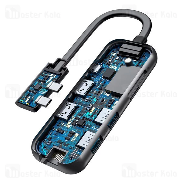 هاب Baseus Type C Multifunctional HUB Adapter CAHUB-FZ0G