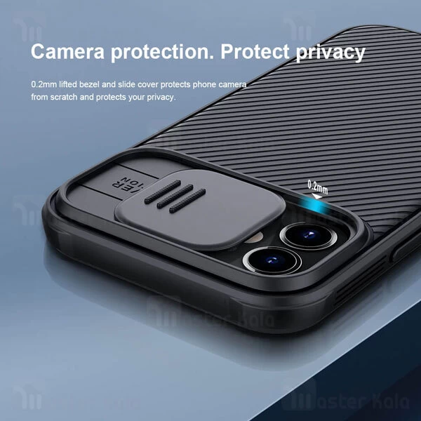 گارد محافظ دوربین Apple iPhone 12 Mini Nillkin CamShield Pro Case with Camera Slide Cover