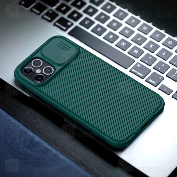 قاب محافظ نیلکین آیفون Apple iPhone 12 Pro Max Nillkin CamShield Pro Case دارای محافظ دوربین
