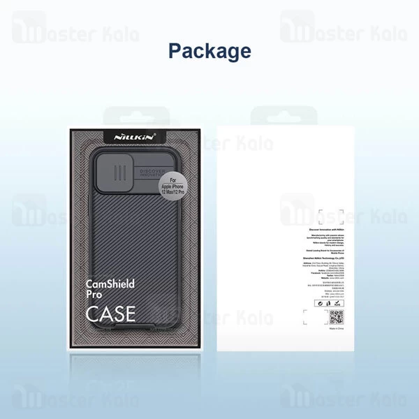 قاب محافظ نیلکین ایفون Apple iPhone 12 / iPhone 12 Pro Nillkin CamShield Pro Case دارای محافظ دوربین