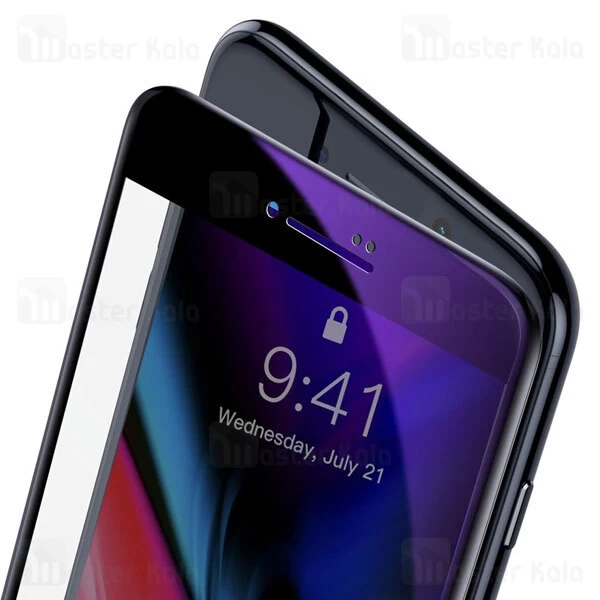پک 2 تایی گلس حریم شخصی تمام صفحه تمام چسب Apple iPhone 7 / 8 / SE 2020 Baseus SGAPIPH8N-HPE01