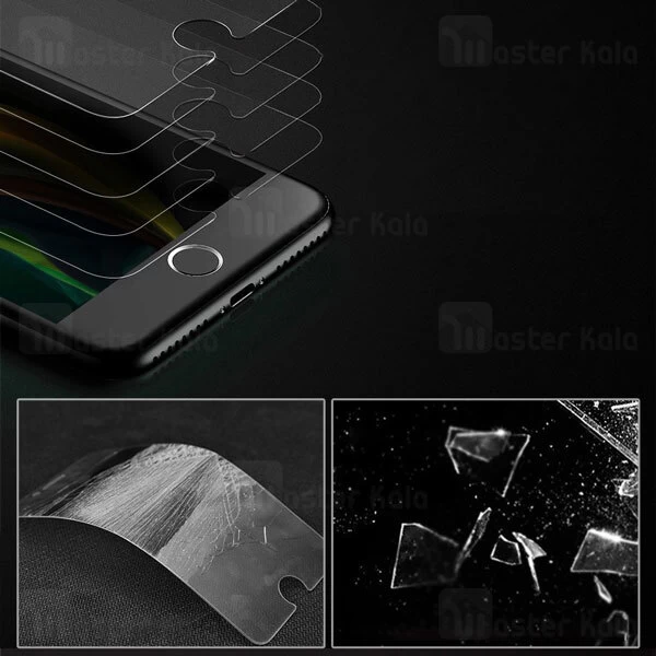 گلس بیسوس Apple iPhone 7 / 8 / SE 2020 Baseus SGAPIPHSE-LB02 Anti Bluelight 9H Tempered Glass