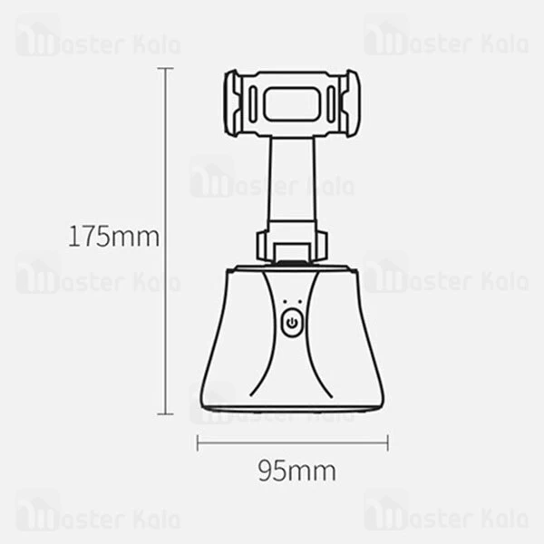 هولدر Baseus 360°AI Following Shot Tripod Head SUYT-C01