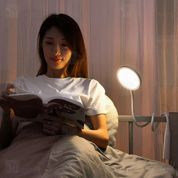 چراغ مطالعه شارژی بیسوس Baseus Comfort Reading Charging Uniform Light Hose Desk Lamp DGYR-02