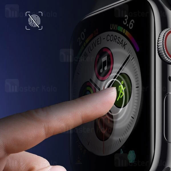 محافظ نانو اپل واچ Baseus Full Screen Curved Protector Apple Watch 1 / 2 / 3 42mm SGAPWA4-F01