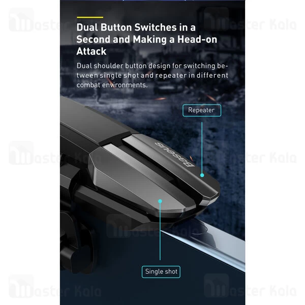 دسته بازی Baseus GAMO Mobile Game automatic combo Button GMGA10-01