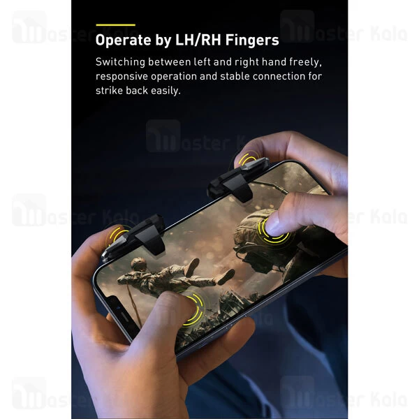 دسته بازی Baseus GAMO Mobile Game automatic combo Button GMGA10-01
