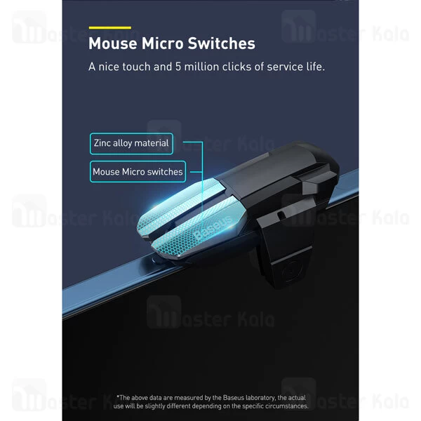 دسته بازی Baseus GAMO Mobile Game automatic combo Button GMGA10-01