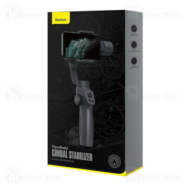گیمبال و استابلایزر دوربین بیسوس Baseus Handheld Gimbal Stabilizer Control Smartphone SUYT-0G