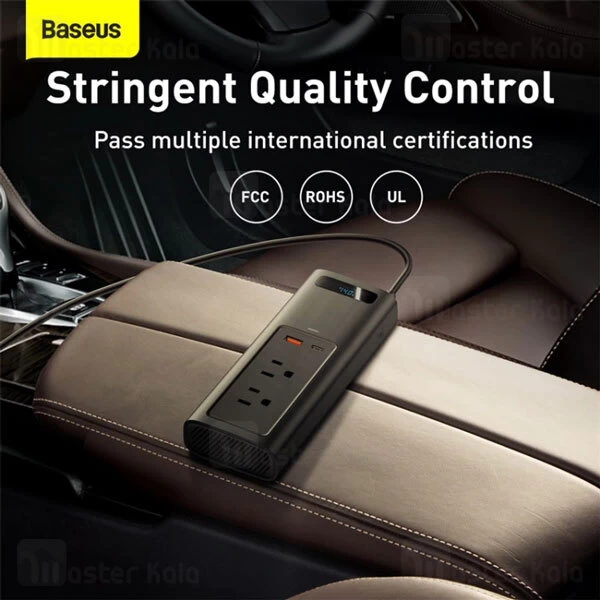 شارژر فندکی Baseus In car Inverter 150W CRNBQ-01