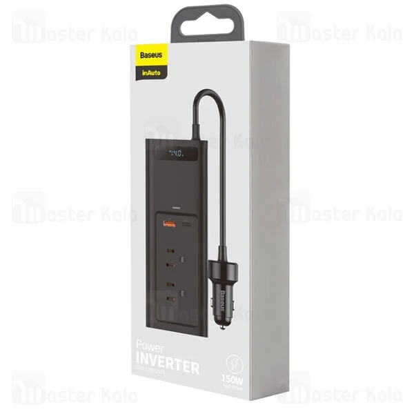 شارژر فندکی Baseus In car Inverter 150W CRNBQ-01