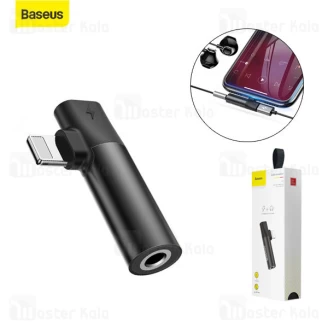 تبدیل لایتنینگ بیسوس Baseus L43 Lightning and 3.5mm Connector CALL43-01 اتصال همزمان هندزفری و شارژر