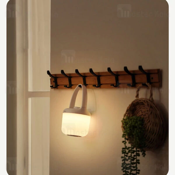 چراغ خواب Baseus Moon white Series Portable Wireless Light Lamp DGYB-02