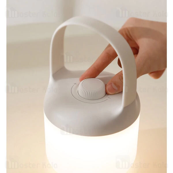 چراغ خواب Baseus Moon white Series Portable Wireless Light Lamp DGYB-02