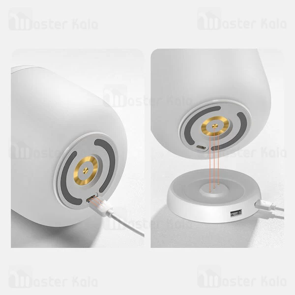 چراغ خواب Baseus Moon white Series Portable Wireless Light Lamp DGYB-02