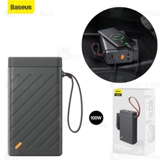 پاوربانک و جامپ استارتر خودرو بیسوس Baseus Reboost Jump Starter 16000mAh CRJS02-A0G توان 100 وات