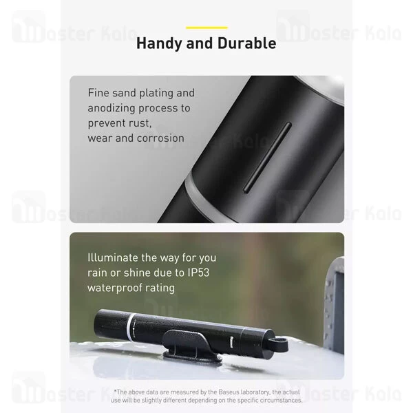 چکش اضطراری Baseus Savior Window Breaking Flashlight CRSFH-B01