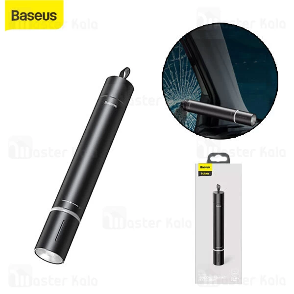 چکش اضطراری Baseus Savior Window Breaking Flashlight CRSFH-B01