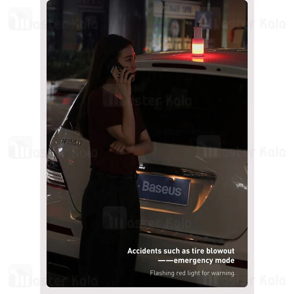 چراغ اضطرار Baseus Moon white Series Portable Wireless Light Lamp CRYJD01-A02