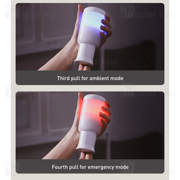 چراغ اضطرار Baseus Moon white Series Portable Wireless Light Lamp CRYJD01-A02