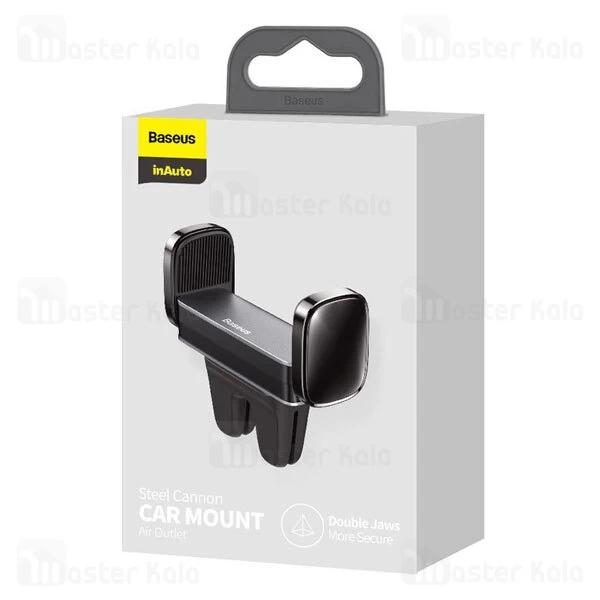 پایه نگهدارنده و هولدر موبایل بیسوس Baseus Steel Cannon Air Outlet Car Mount SUGP-01 دریچه کولری
