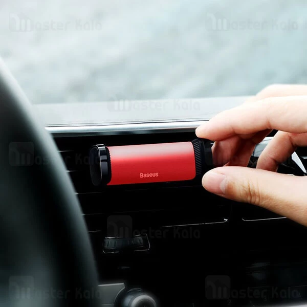 پایه نگهدارنده و هولدر موبایل بیسوس Baseus Steel Cannon Air Outlet Car Mount SUGP-01 دریچه کولری