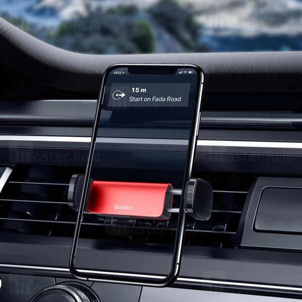 پایه نگهدارنده و هولدر موبایل بیسوس Baseus Steel Cannon Air Outlet Car Mount SUGP-01 دریچه کولری