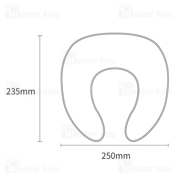بالش گردن Baseus Thermal Series Memory Foam U-Shaped Neck Pillow FMTZ-0G