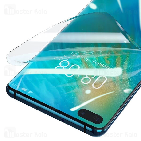 پک 2 تایی محافظ نانو تمام صفحه خمیده بیسوس هواوی Huawei P40 Baseus SGHWP40P-SA02