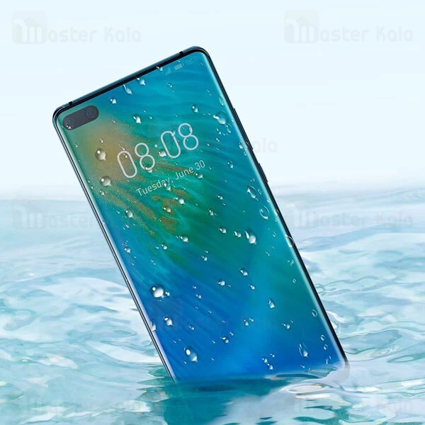پک 2 تایی محافظ نانو تمام صفحه خمیده بیسوس هواوی Huawei P40 Baseus SGHWP40P-SA02