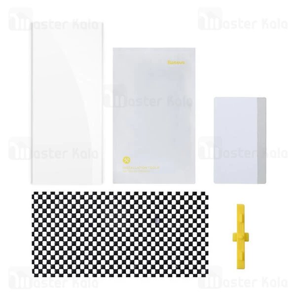 پک 2 تایی محافظ نانو تمام صفحه خمیده بیسوس هواوی Huawei P40 Baseus SGHWP40P-SA02