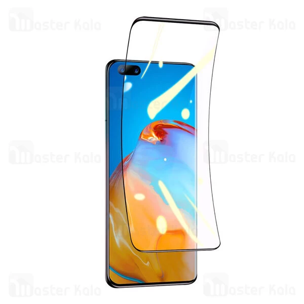 پک 2 تایی محافظ نانو تمام صفحه خمیده بیسوس هواوی Huawei P40 Pro Baseus SGHWP40P-KR01