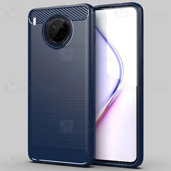 قاب محافظ ژله ای Huawei Y9a Fiber Carbon Rugged Armor Case