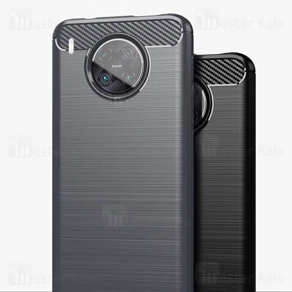 قاب محافظ ژله ای Huawei Y9a Fiber Carbon Rugged Armor Case
