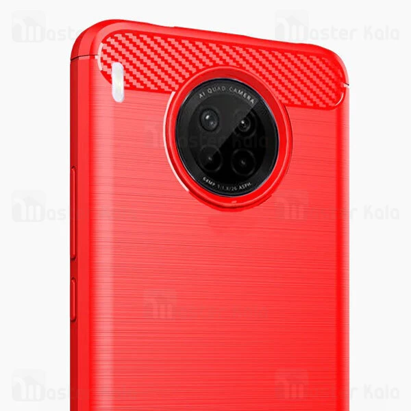 قاب محافظ ژله ای Huawei Y9a Fiber Carbon Rugged Armor Case