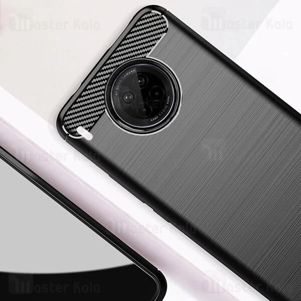 قاب محافظ ژله ای Huawei Y9a Fiber Carbon Rugged Armor Case