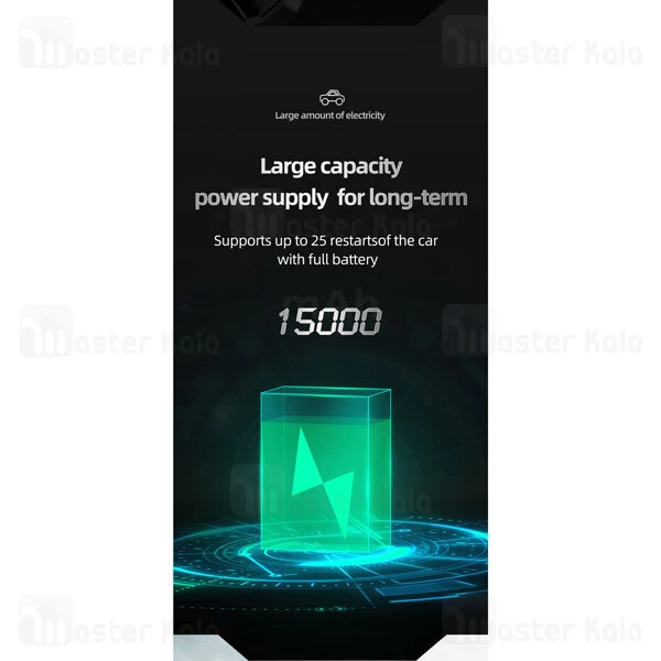 Joyroom D-M229 Jump Starter Emergency PowerBank 15000mAh