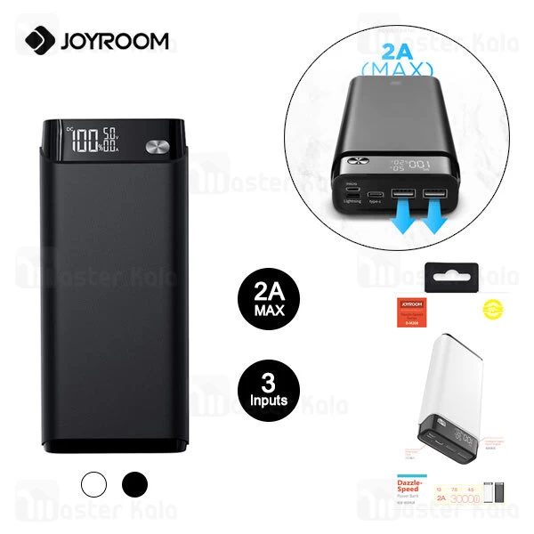 پاوربانک 30000 جویروم Joyroom Dazzle-Speed Series Power Bank D-M208 توان 2 آمپر